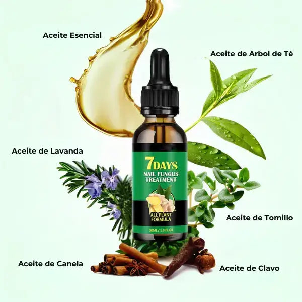 Dile adiós a los hongos en 7 días | Aceite Milagroso para Uñas
