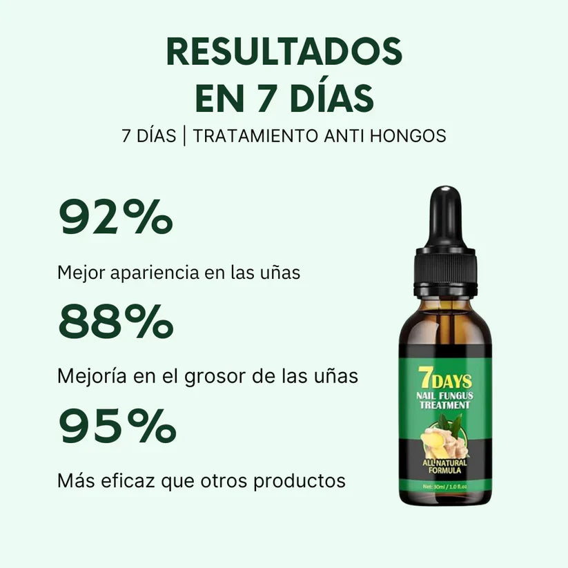 Dile adiós a los hongos en 7 días | Aceite Milagroso para Uñas