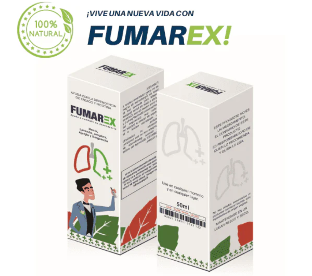 FUMAREX - Spray NATURAL para dejar de fumar - COMPRE 1 LLEVE 2