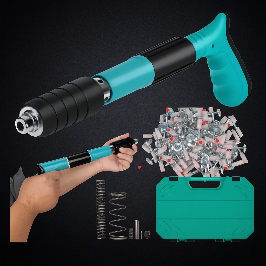 ClavoMax™ - Pistola de Clavos Portátil