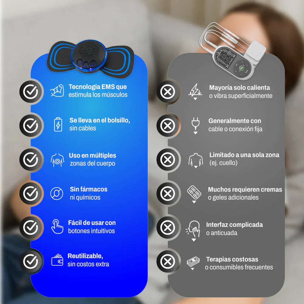 MINI MASAJEADOR PORTÁTIL RECARGABLE