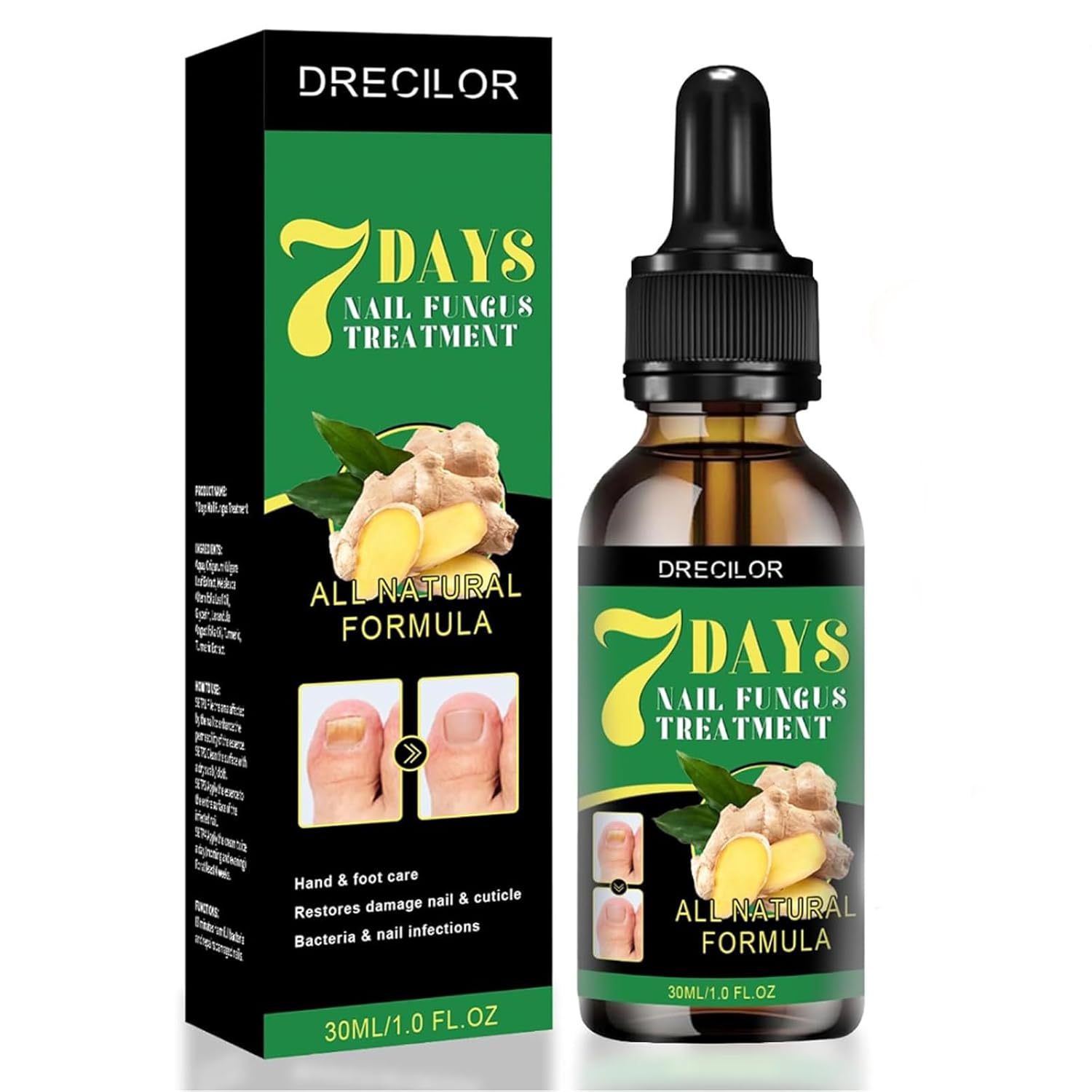 Dile adiós a los hongos en 7 días | Aceite Milagroso para Uñas