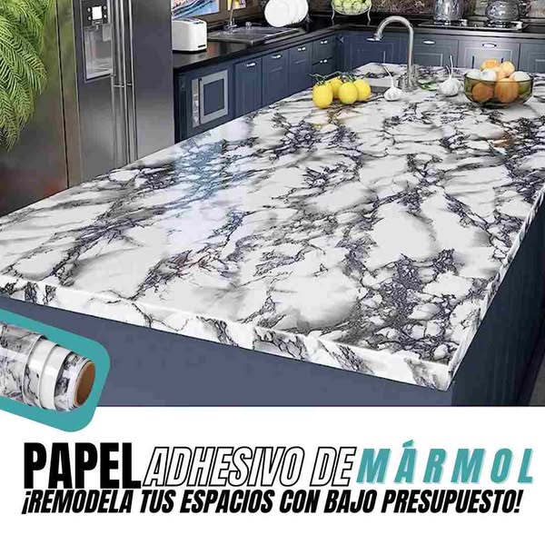 MarmoFix™  – Papel Adhesivo Tipo Mármol Premium   6 m x 60 cm +ENVIO GRATIS