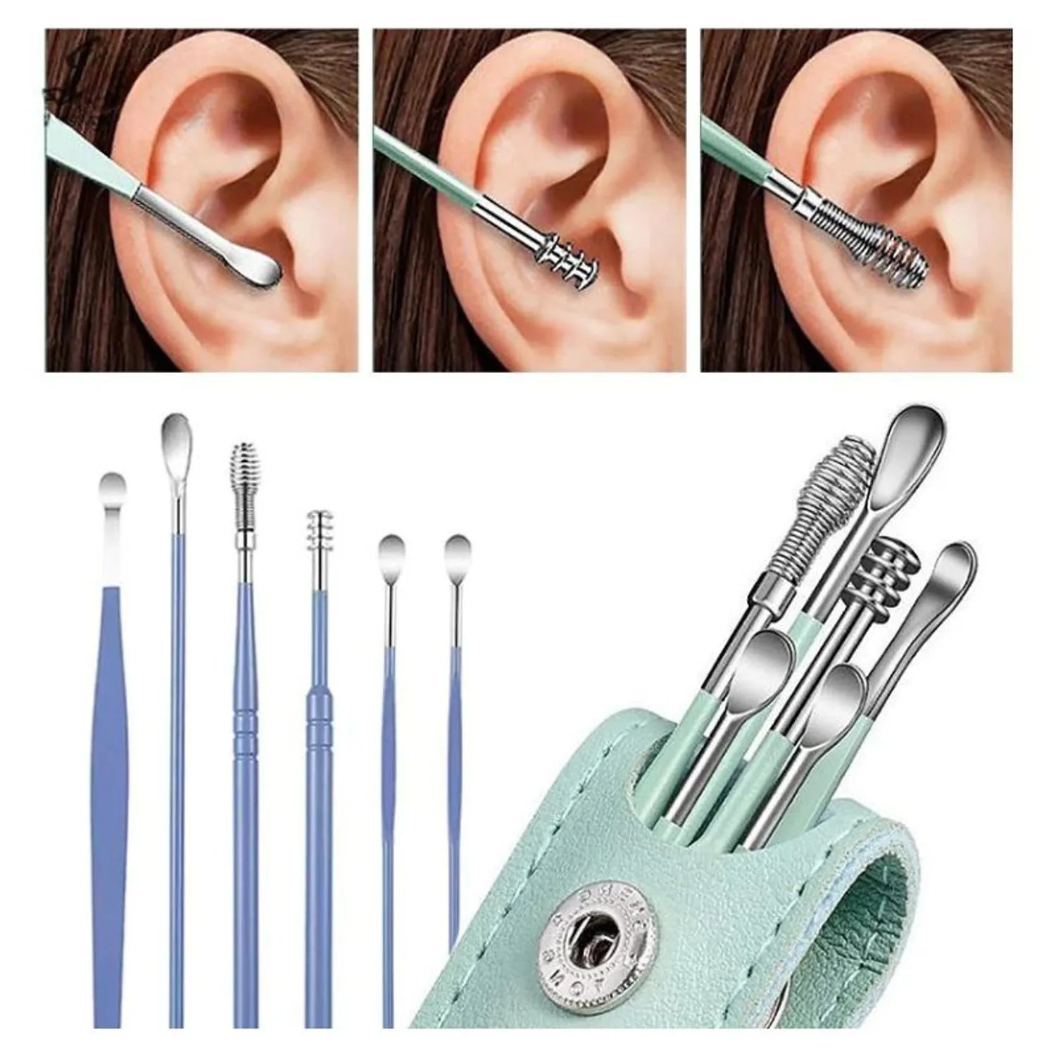 KIT DE LIMPIEZA DE OIDOS  | LIMPIEZA CON EFECTIVIDAD Y SEGURIDAD